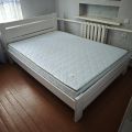 Кровать Нова белая дерево ясень спальное место 160х200 Кровать Нова белая дерево ясень спальное место 160х200