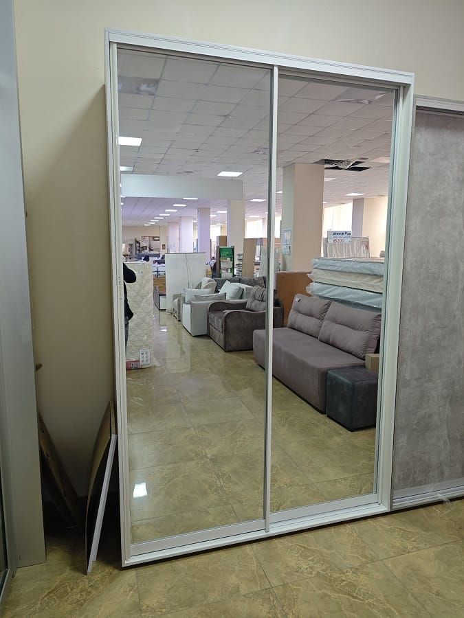Шафа-купе 1500х2550х600 (Німфея альба) з дзеркалами